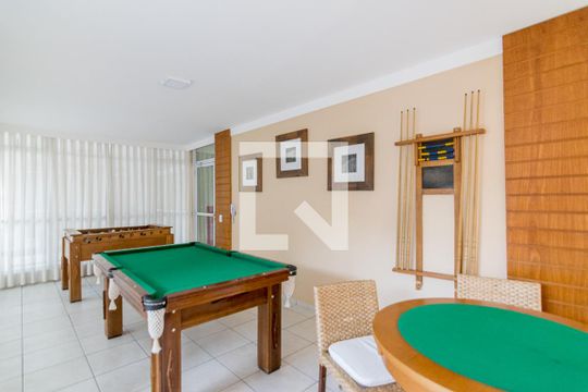 Área comum de apartamento à venda com 1 quarto, 42m² em Casa Branca, Santo André