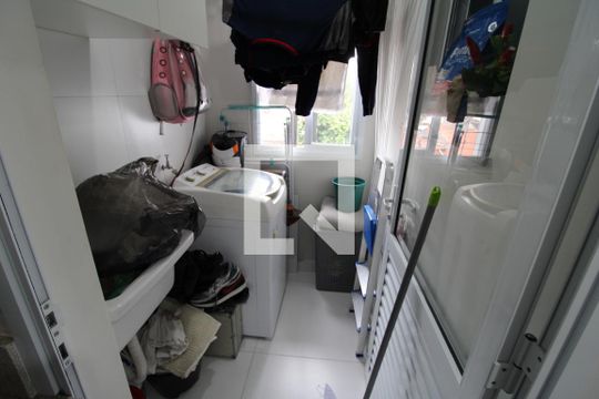 Área de Serviço de apartamento à venda com 2 quartos, 42m² em Vila Nilo, São Paulo