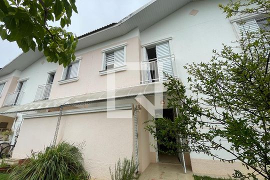 Fachada da casa de casa de condomínio à venda com 3 quartos, 93m² em Jardim Shangai, Jundiaí