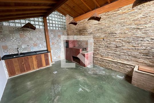 Área gourmet de casa de condomínio à venda com 3 quartos, 93m² em Jardim Shangai, Jundiaí