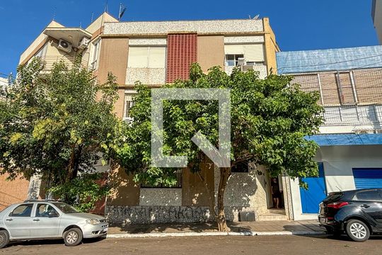 Fachada de kitnet/studio à venda com 1 quarto, 27m² em Floresta, Porto Alegre