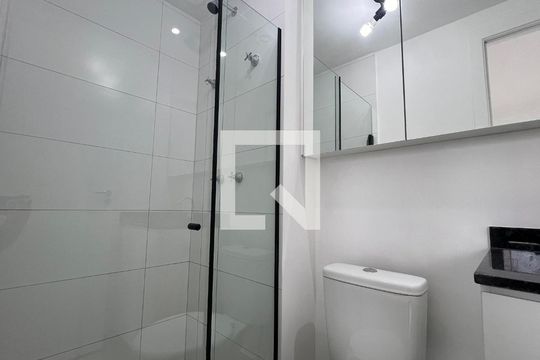 Banheiro Studio de kitnet/studio para alugar com 1 quarto, 24m² em Pinheiros, São Paulo