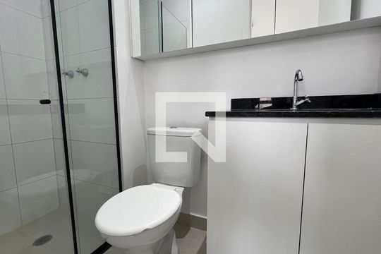 Banheiro Studio de kitnet/studio para alugar com 1 quarto, 24m² em Pinheiros, São Paulo
