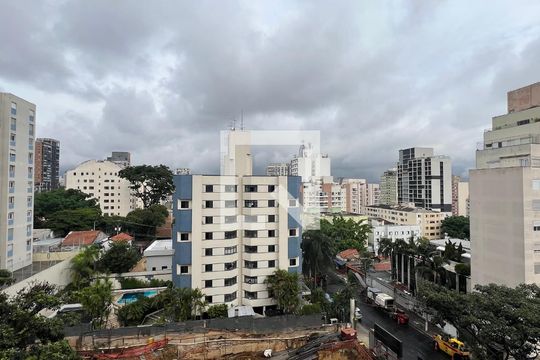 Vista do Quarto Studio de kitnet/studio para alugar com 1 quarto, 24m² em Pinheiros, São Paulo