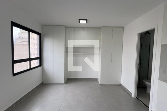 Quarto Studio de kitnet/studio para alugar com 1 quarto, 24m² em Pinheiros, São Paulo