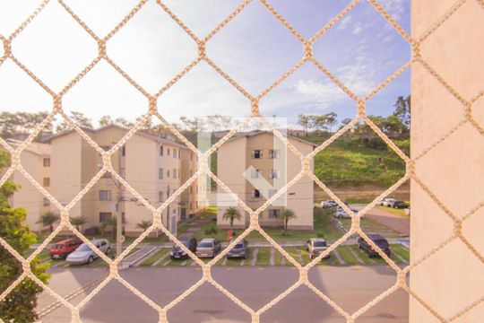 Vista da Sala de apartamento à venda com 2 quartos, 58m² em Parque Centenário, Jundiaí