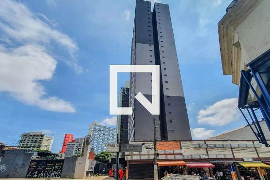 Fachada de apartamento à venda com 1 quarto, 24m² em Sé, São Paulo