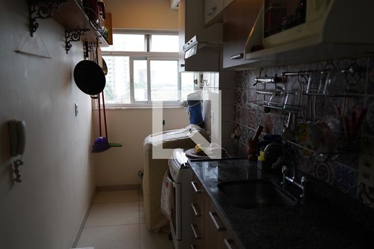Cozinha de apartamento à venda com 2 quartos, 62m² em Jacarepaguá, Rio de Janeiro