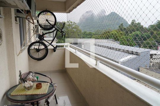 Varanda de apartamento à venda com 2 quartos, 62m² em Jacarepaguá, Rio de Janeiro