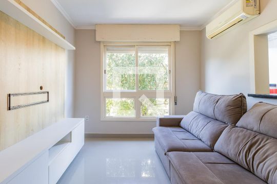 Sala  de apartamento à venda com 2 quartos, 61m² em Higienópolis, Porto Alegre