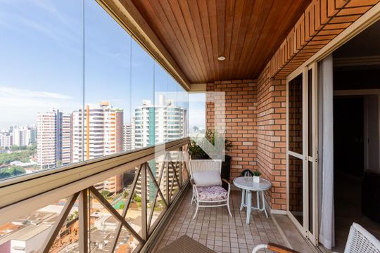 Varanda da Sala de apartamento para alugar com 4 quartos, 315m² em Jardim, Santo André