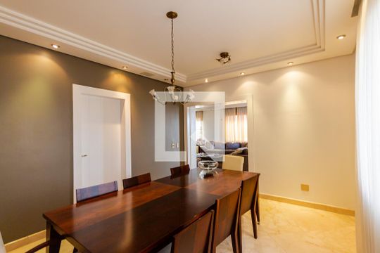Sala de Jantar de apartamento para alugar com 4 quartos, 315m² em Jardim, Santo André