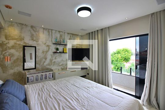 Quarto 1 - Suíte de casa à venda com 3 quartos, 170m² em Vila Euro, São Bernardo do Campo