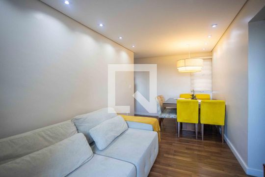 Sala de apartamento para alugar com 2 quartos, 60m² em Campanário, Diadema