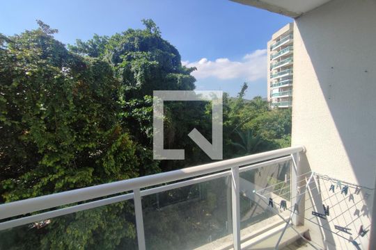 Varanda da Sala de apartamento à venda com 2 quartos, 60m² em Taquara, Rio de Janeiro