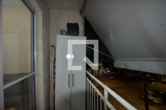 Varanda da Sala de apartamento à venda com 3 quartos, 55m² em Parada de Lucas, Rio de Janeiro