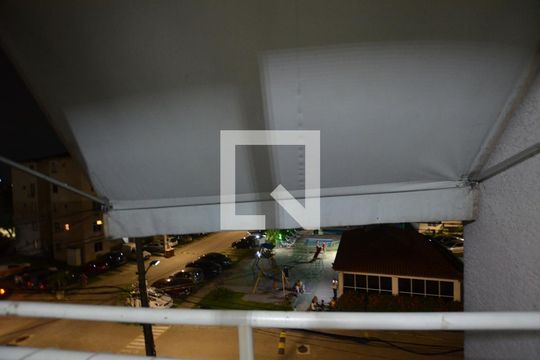Varanda da Sala de apartamento à venda com 3 quartos, 55m² em Parada de Lucas, Rio de Janeiro