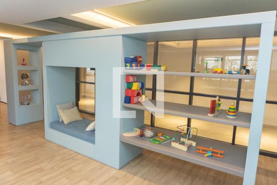 Área comum - Playground de kitnet/studio para alugar com 1 quarto, 24m² em Bela Vista, São Paulo