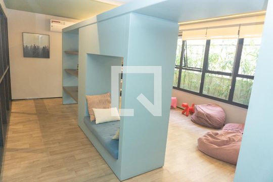 Área comum - Playground de kitnet/studio para alugar com 1 quarto, 24m² em Bela Vista, São Paulo