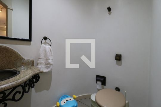 Lavabo de casa à venda com 5 quartos, 650m² em Jardim, Santo André