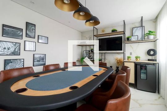 Área comum - Sala de Jogos de apartamento para alugar com 2 quartos, 58m² em Chácara Santo Antônio (zona Sul), São Paulo