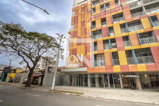 Fachada  de kitnet/studio à venda com 1 quarto, 21m² em Moema, São Paulo