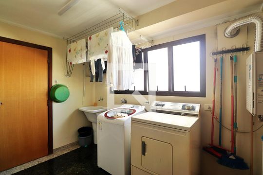 Área de Serviço de apartamento à venda com 3 quartos, 170m² em Centro, Santo André