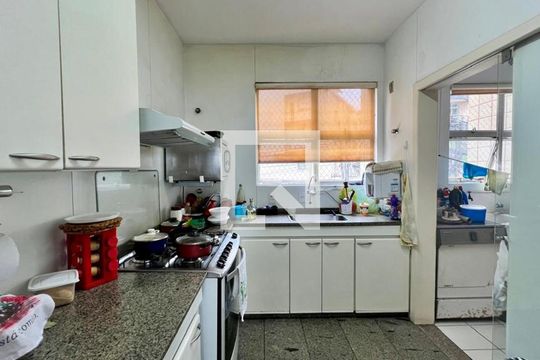 cozinha de apartamento à venda com 4 quartos, 160m² em Sion, Belo Horizonte