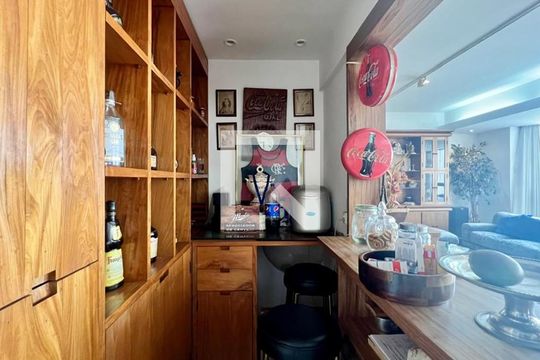 sala de apartamento à venda com 4 quartos, 160m² em Sion, Belo Horizonte