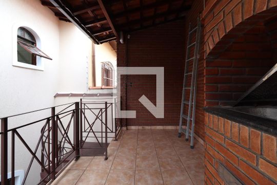 Área comum - Churrasqueira de casa à venda com 3 quartos, 218m² em Jardim Las Vegas, Santo André