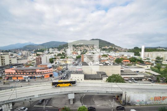 Vista da Sala de apartamento à venda com 2 quartos, 47m² em Madureira, Rio de Janeiro
