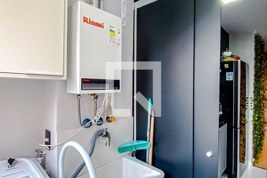 Área de Serviço de apartamento à venda com 2 quartos, 45m² em Brás, São Paulo