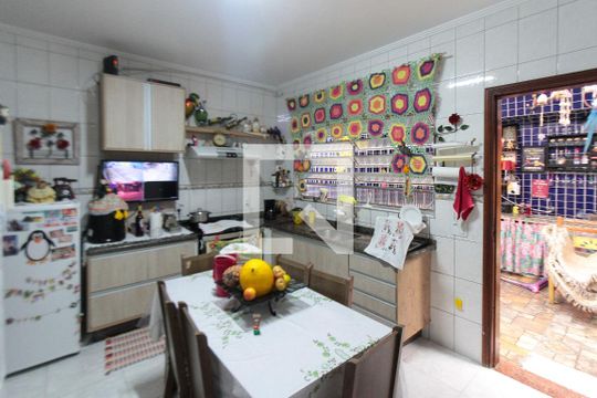 Cozinha de casa à venda com 5 quartos, 400m² em Chácara Mafalda, São Paulo