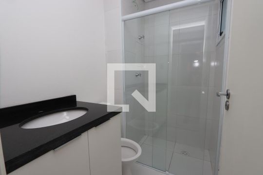 Banheiro de kitnet/studio à venda com 1 quarto, 41m² em Vila Alpina, São Paulo