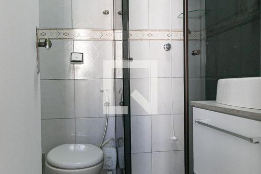 Banheiro do Quarto 3 de apartamento à venda com 3 quartos, 98m² em Santana, Porto Alegre
