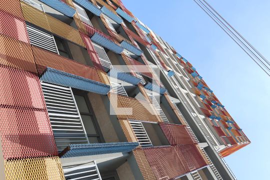 Fachada de apartamento para alugar com 1 quarto, 21m² em Indianópolis, São Paulo