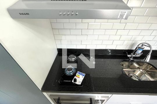 Cozinha de apartamento à venda com 1 quarto, 35m² em Vila da Saúde, São Paulo