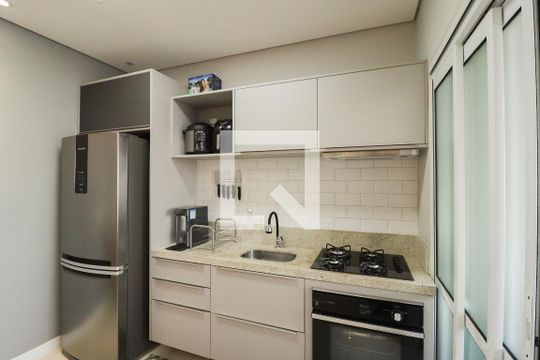 Cozinha e Área de Serviço de apartamento à venda com 2 quartos, 57m² em Lauzane Paulista, São Paulo
