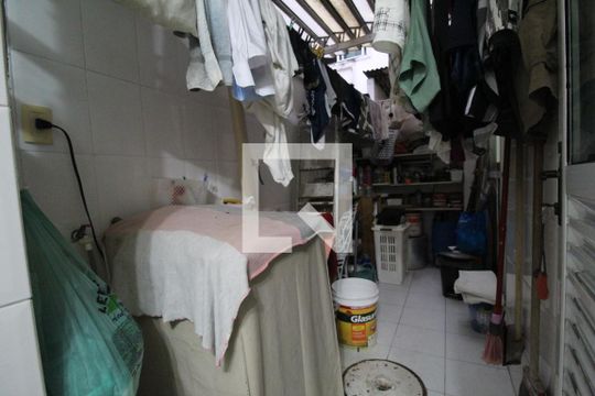 Área de serviço de casa de condomínio à venda com 3 quartos, 100m² em Pechincha, Rio de Janeiro
