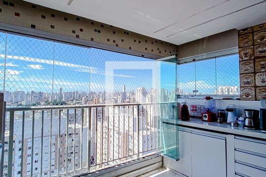 Varanda de apartamento à venda com 3 quartos, 75m² em Belenzinho, São Paulo