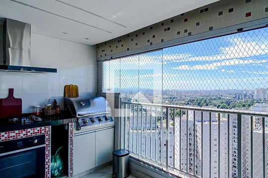 Varanda de apartamento à venda com 3 quartos, 75m² em Belenzinho, São Paulo