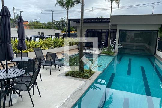 Área comum - Piscina de apartamento para alugar com 1 quarto, 36m² em Jacarepaguá, Rio de Janeiro