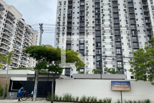 Fachada de apartamento para alugar com 1 quarto, 36m² em Jacarepaguá, Rio de Janeiro