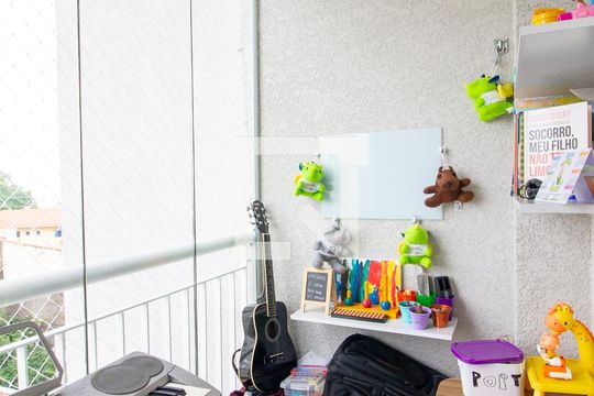 Sacada da Sala de apartamento à venda com 3 quartos, 69m² em Jardim Sao Ricardo, Guarulhos