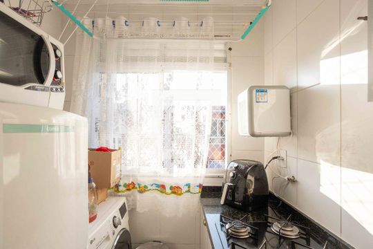 Área de Serviço de apartamento à venda com 2 quartos, 43m² em Casa Grande, Diadema
