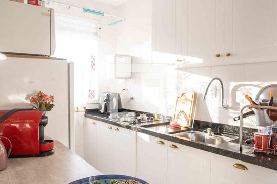 Cozinha de apartamento à venda com 2 quartos, 43m² em Casa Grande, Diadema