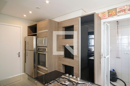 Cozinha de apartamento para alugar com 1 quarto, 67m² em Rudge Ramos, São Bernardo do Campo