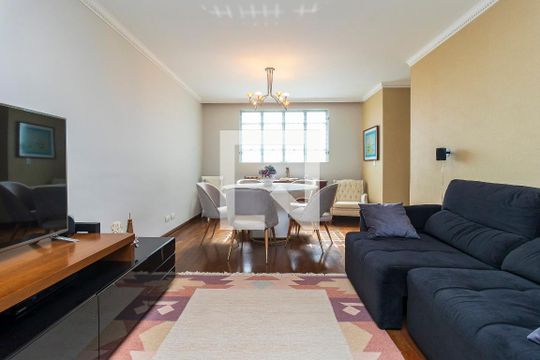 Sala de apartamento à venda com 4 quartos, 181m² em Chácara Santo Antônio (zona Sul), São Paulo