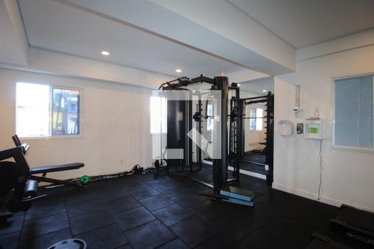 Área comum - Academia de kitnet/studio para alugar com 1 quarto, 27m² em Vila Ré, São Paulo