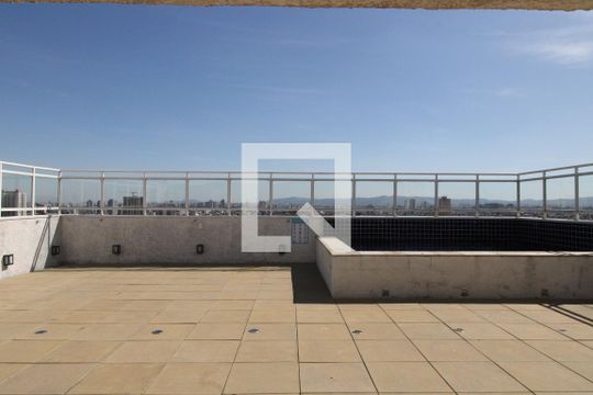 Área comum - Piscina de kitnet/studio para alugar com 1 quarto, 27m² em Vila Ré, São Paulo